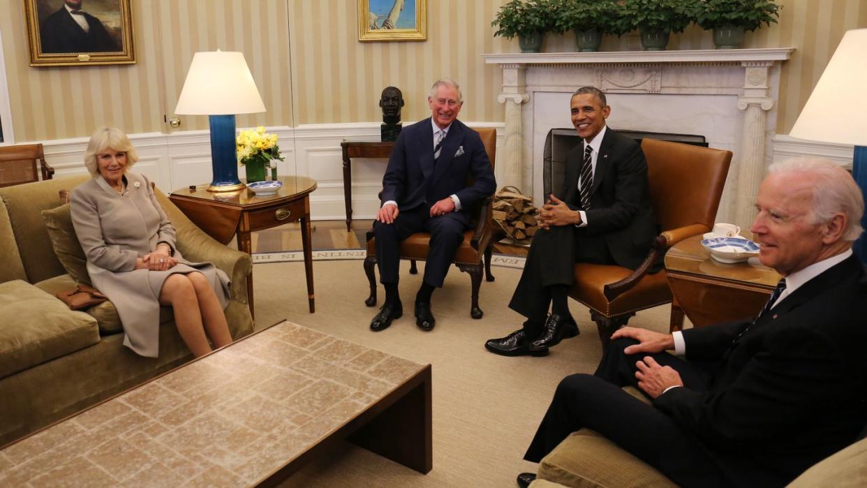 the prince of wales and the duchess of cornwall visit washington, dc