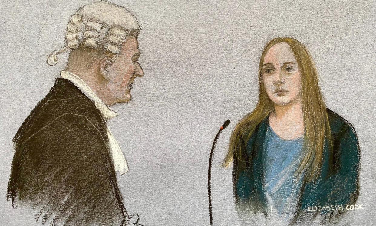 <span>Lucy Letby is accused of attempting to kill Baby K by displacing her endotracheal tube less than two hours after she was born.</span><span>Photograph: Elizabeth Cook/PA</span>