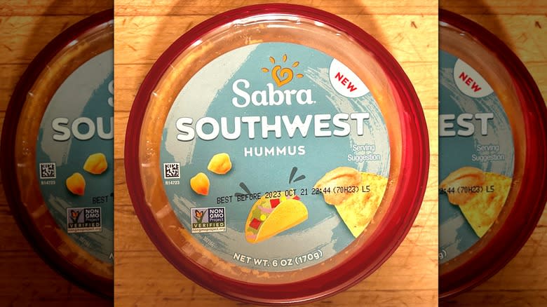 Sabra Southwest Hummus package