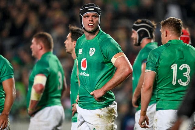 Ireland endured a difficult evening