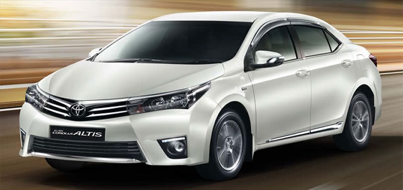 Toyota Corolla Altis為3月份銷售量最好的車，總共賣出2,619台，自家的Toyota RAV4以1,539台緊追在後