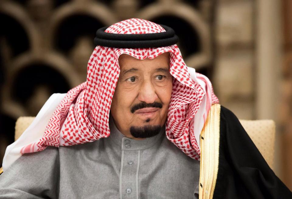 Saudi Arabia denies King Salman or the prince had any involvement in the death (REUTERS)