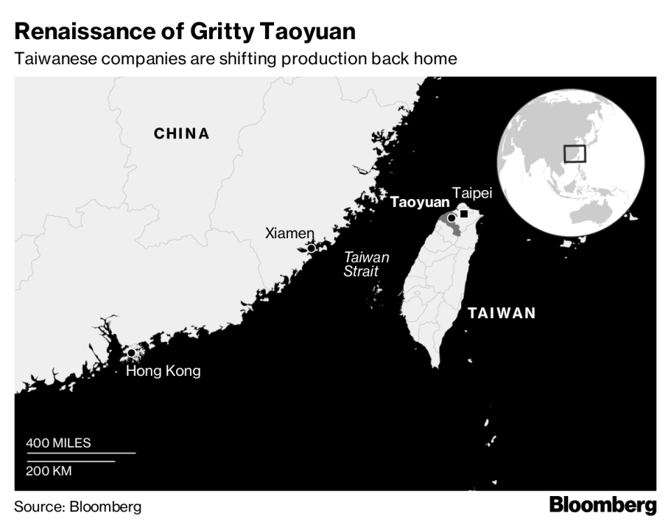 Taiwan's Underdog City Is Reborn in China-U.S. Trade Spat