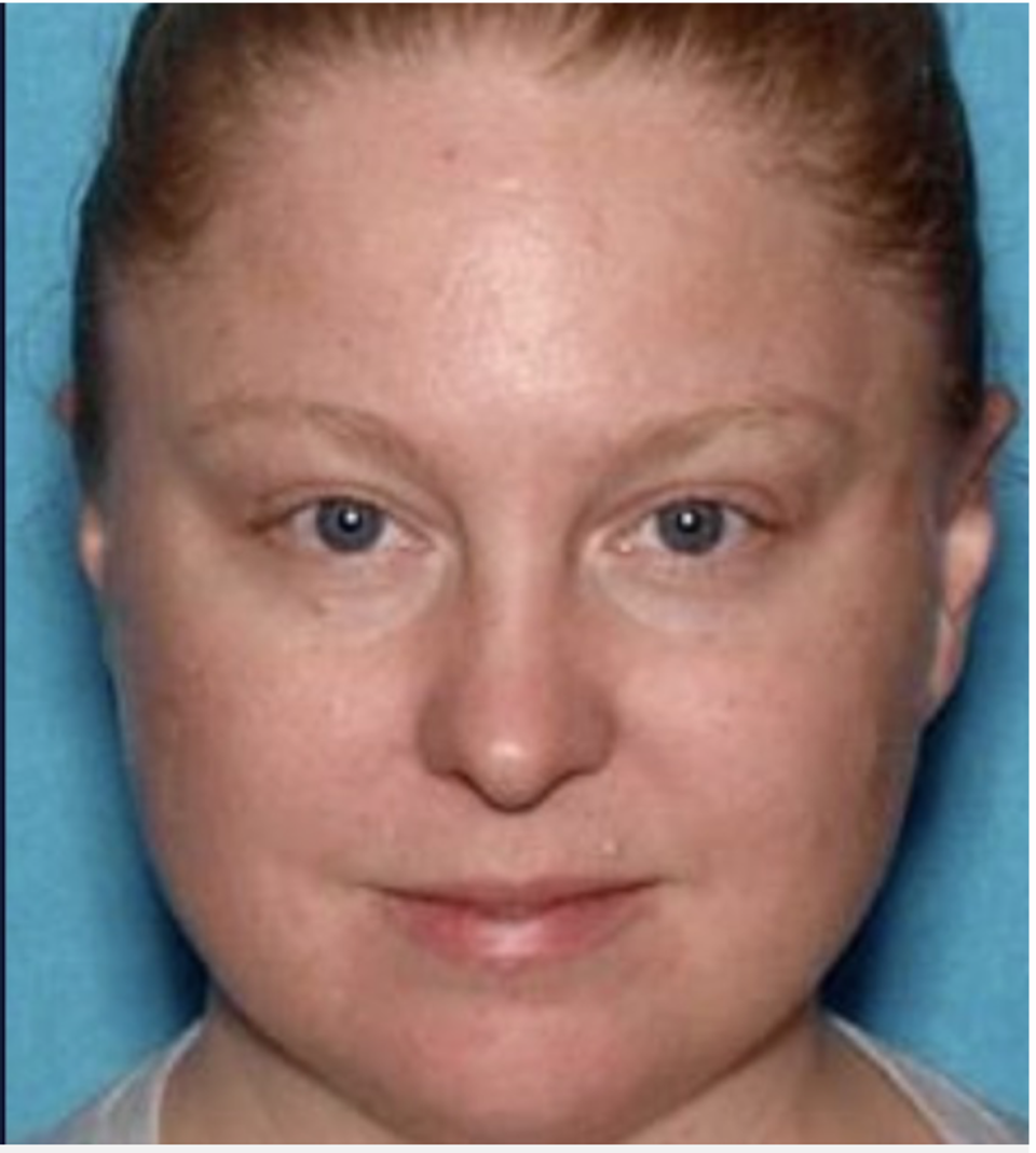 Kristi Gilley in an earlier mugshot from the California Attorney General’s Office (California Attorney General’s Office)
