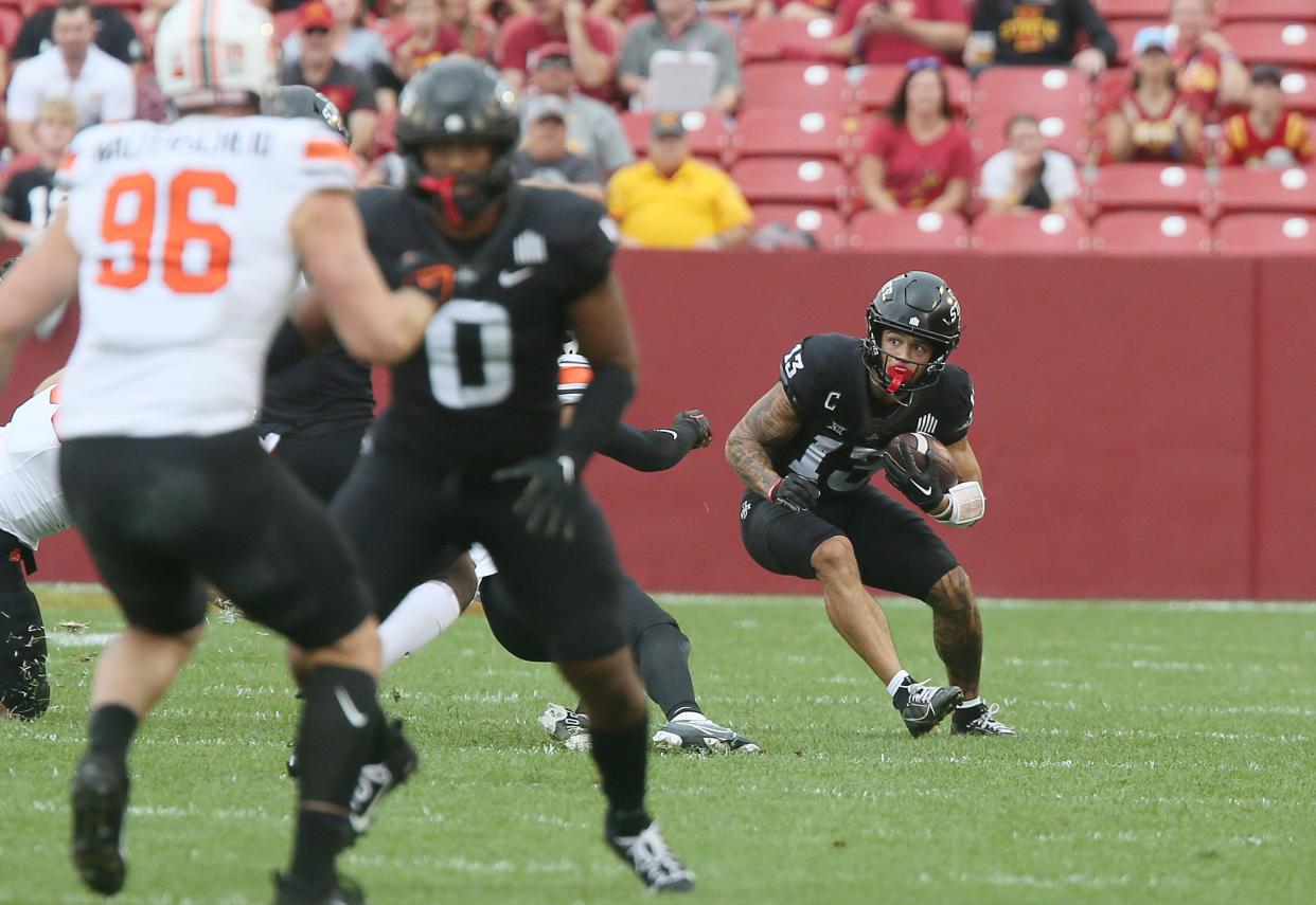 Receiver and kick returner Jaylin Noel has been a significant reason Iowa State has won three of its last four games.