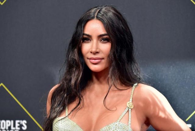 Kim Kardashian Wears Figure Flattering Style