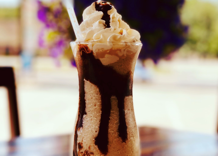 Enjoy this frozen mudslide on the patio at Maguire's Bar and Gill, 503 Foundry St., Easton.