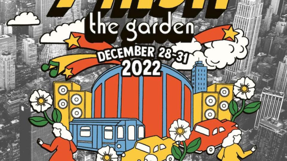 Phish New Years Eve tickets tour poster 2022 dates how to buy shows bakers dozen 2023 cancun Riviera Maya