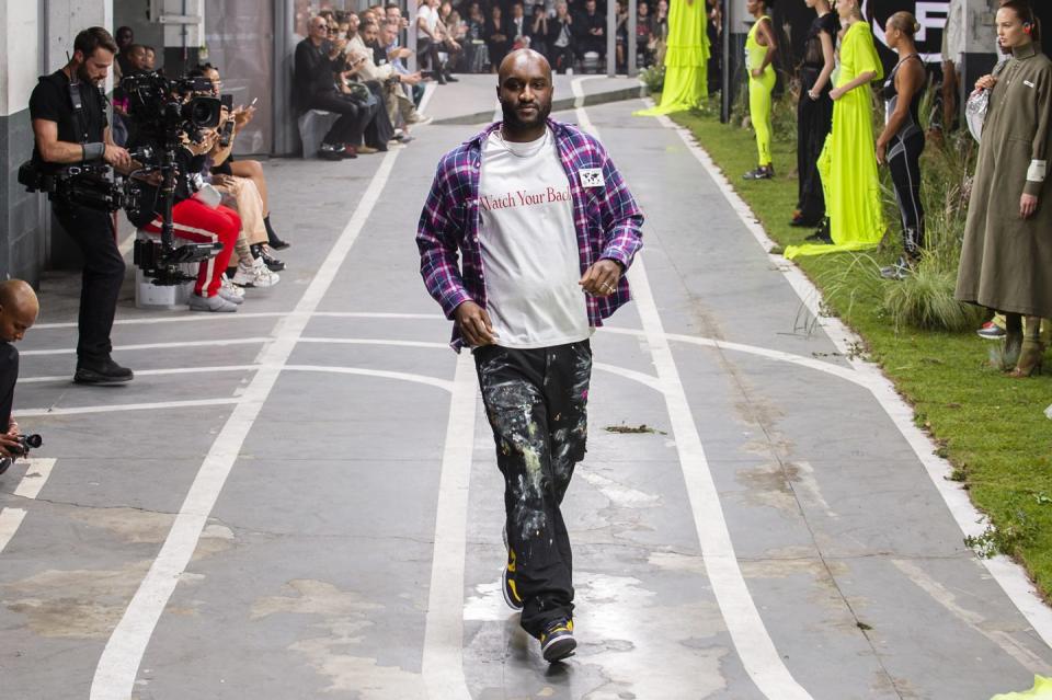 Off-White's Track Team Wins at Paris Fashion Week