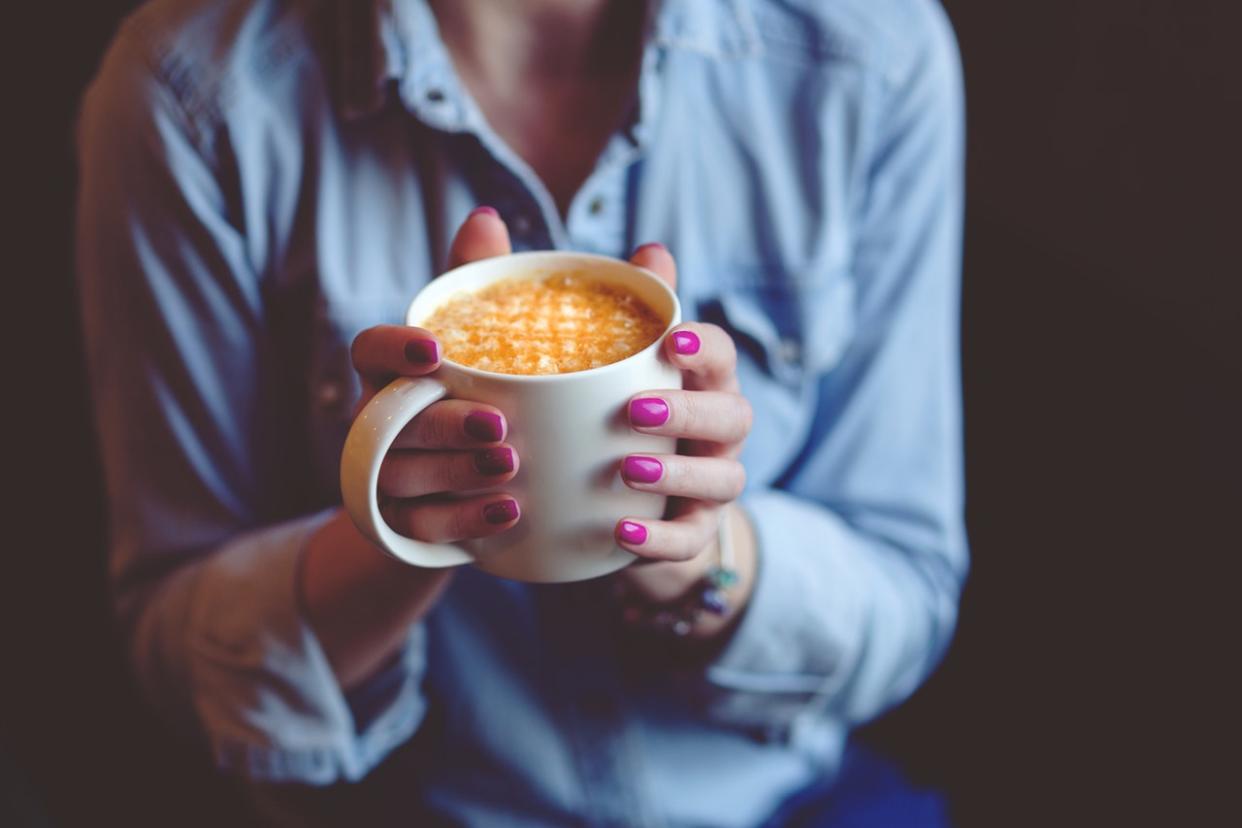 Having up to seven cups of coffee a day could reduce the risk of an early death [Photo: Kaboom pics // Karolina via Pexels]