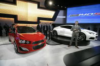 Of all the concept vehicles coming to the Detroit auto show this year, these two from Chevrolet will be the most divisive. They're either a savvy marketing move or a return to the worst bad habits of old General Motors. Chevy says the pair of compact hatchback coupes — dubbed Code 130R and Tru 140S — are marketing studies that GM will research with young buyers. Both are powered by a 150-hp turbo 1.4-liter engine that could reach close to 40 mpg. The Tru 140S draws from the Cruze parts bin and drives its front wheels; the Code 130R is rear-wheel-drive.