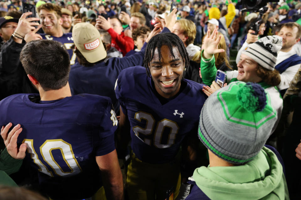 Notre Dame football Irish depth chart for 2023 opener vs. Navy Yahoo