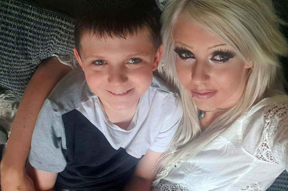 <em>Leighanne Bromley was shocked to overhear school staff making derogatory remarks about her autistic son Harley (Caters)</em>