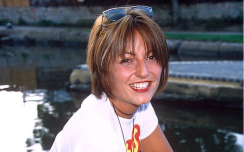 Davina in 1994 - Credit: Tony Larkin/REX/Shutterstock