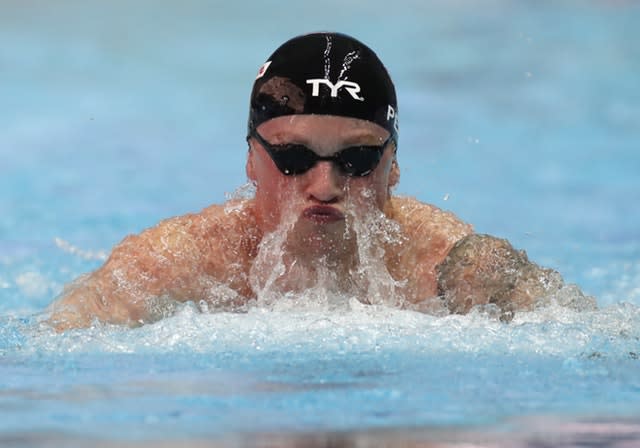 Adam Peaty booked his place in the final of the 50m breaststroke