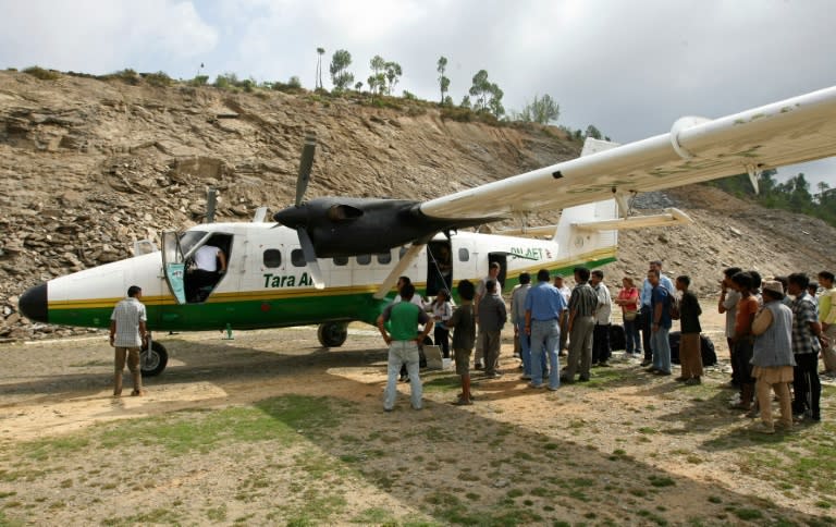 A Tara Air Twin Otter aircraft, similar to one that crashed on February 24, 2016 in Nepal