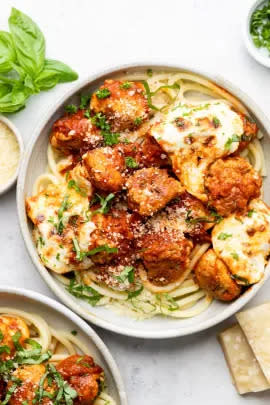 Chicken Parmesan Meatballs