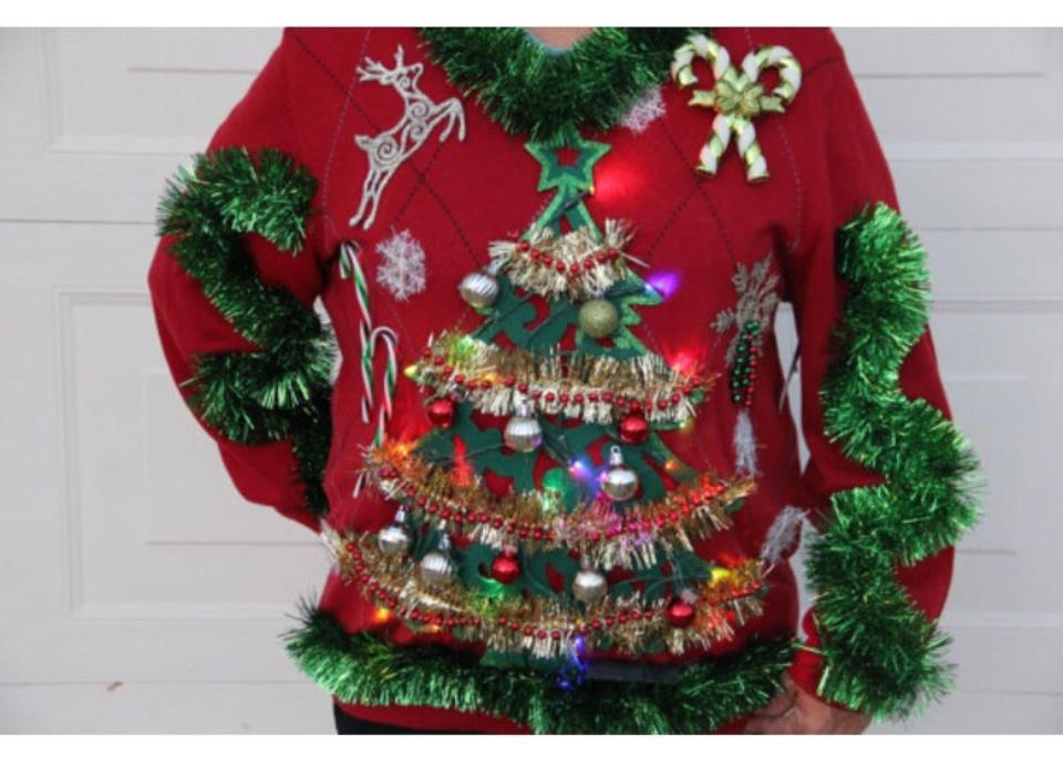 17) Made-to-Order Christmas Sweater