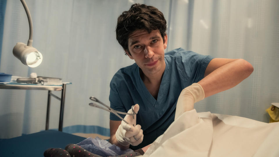 Ben Whishaw in This Is Going To Hurt. (BBC/Anika Molnar)