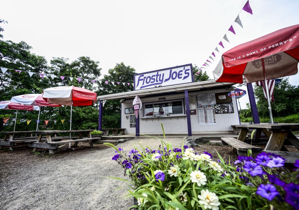 Frosty Joe's is located on 1 Track Drive in Binghamton.