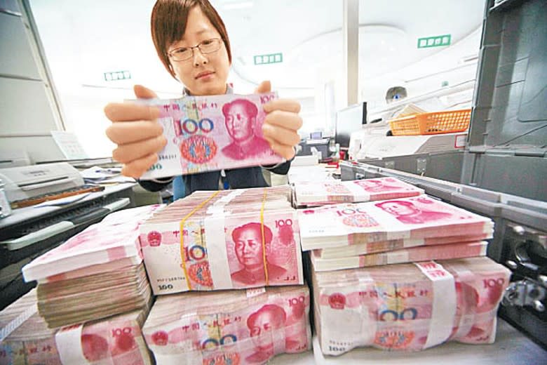 中國第二季債務增長大部分來自非金融類。