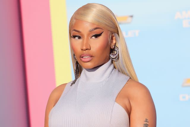 <p>Rodin Eckenroth/WireImage</p> Nicki Minaj in Los Angeles in July 2023