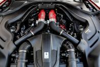 2018 Ferrari Portofino twin-turbocharged 3.9-liter V-8 engine