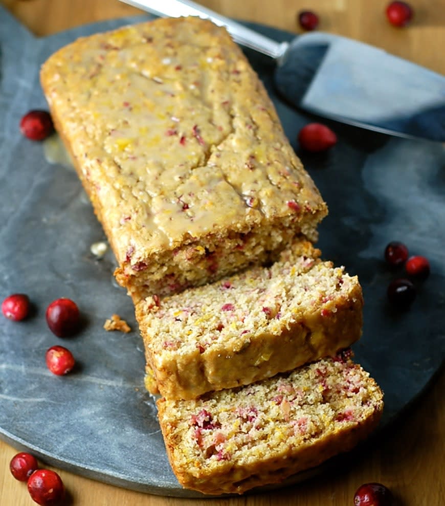 Cranberry-Orange Kefir Cake from Turnip the Oven