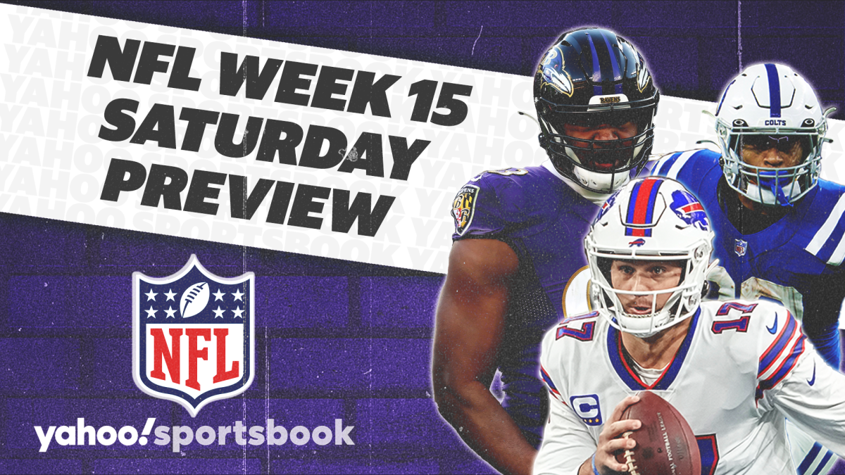 NFL Week 15 preview: First slate of Saturday games feature