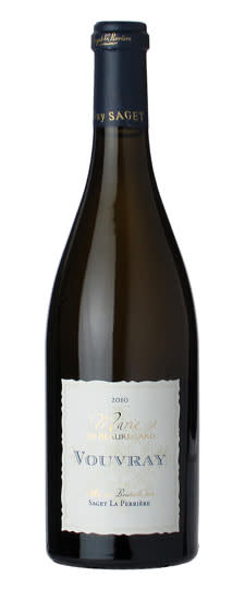 #48 92 Points Guy Saget Vouvray Marie de Beauregard 2010 , $20