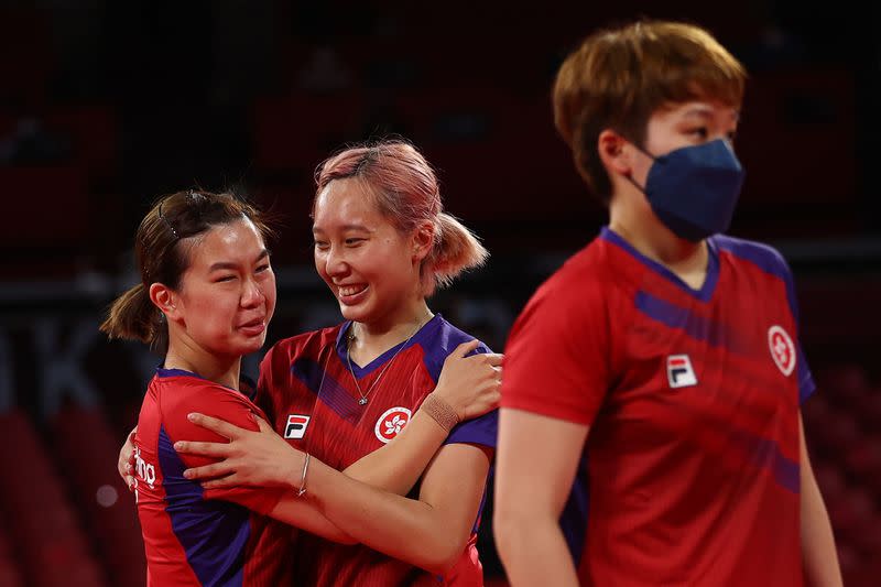 Table Tennis - Women's Team - Bronze medal match