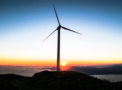 <span class="caption">The sun may be setting on the USA's green economy leadership.</span> <span class="attribution"><a class="link " href="https://unsplash.com/photos/9HEY1URQIQY" rel="nofollow noopener" target="_blank" data-ylk="slk:Jason Blackeye/Unsplash;elm:context_link;itc:0;sec:content-canvas">Jason Blackeye/Unsplash</a>, <a class="link " href="http://creativecommons.org/licenses/by-sa/4.0/" rel="nofollow noopener" target="_blank" data-ylk="slk:CC BY-SA;elm:context_link;itc:0;sec:content-canvas">CC BY-SA</a></span>