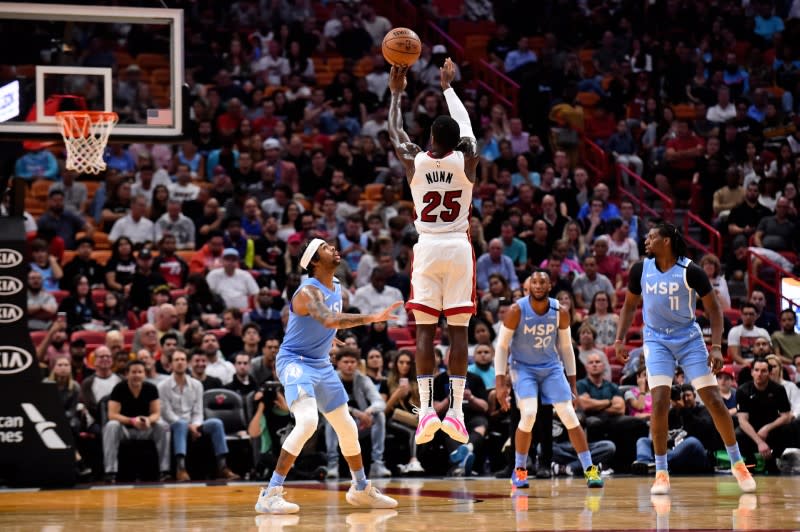 NBA: Minnesota Timberwolves at Miami Heat