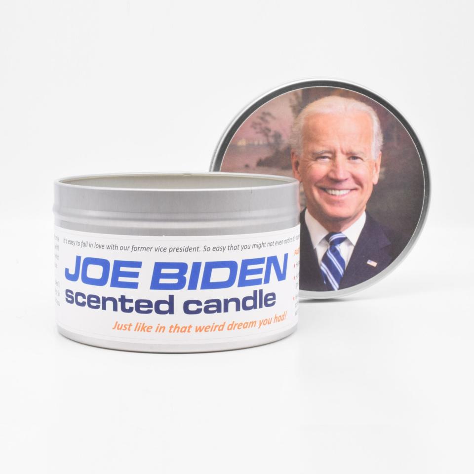 "Wie in deinem seltsamen Traum": Die Joe-Biden-Duftkerze (Bild: Etsy)