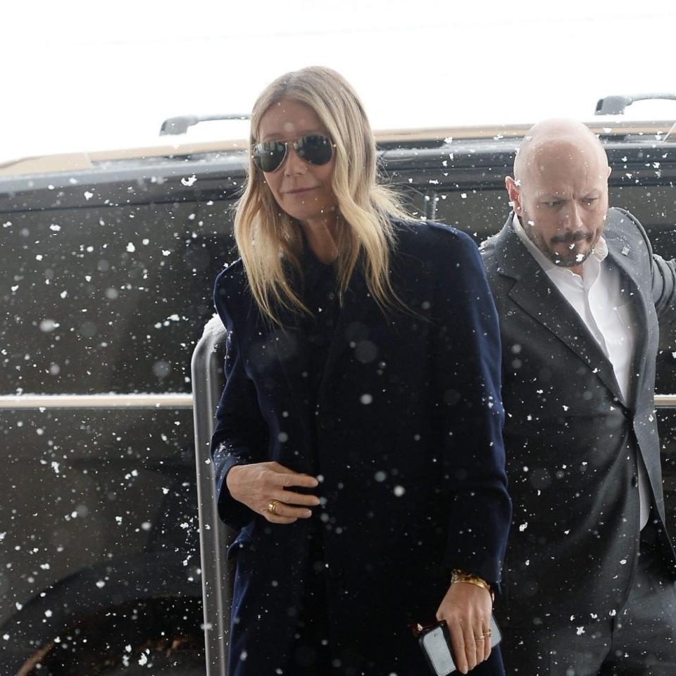 Gwyneth Paltrow arrives for court on the day she is due to take the stand in her trial in Park City, Utah - KGC-339/TIDLA-12