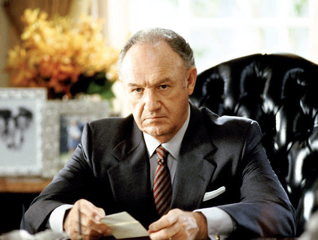 <b>Worst: Alan Richmond (Gene Hackman) in "Absolute Power"</b><br> Things get heavy for master thief Luther Whitney (Clint Eastwood) after he accidentally witnesses the secret service killing the mistress of a drunk President Richmond. A principled criminal, Whitney tries to expose the president's involvement in the murder, but his job is obviously complicated by the fact that he was committing a very serious crime himself when he witnessed the killing. Richmond and his staff do everything in their power to stop Whitney, even if it means resorting to murder once again.