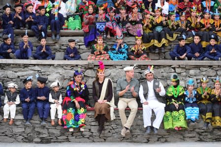 Britain's Prince William and Catherine, Duchess of Cambridge visit Pakistan