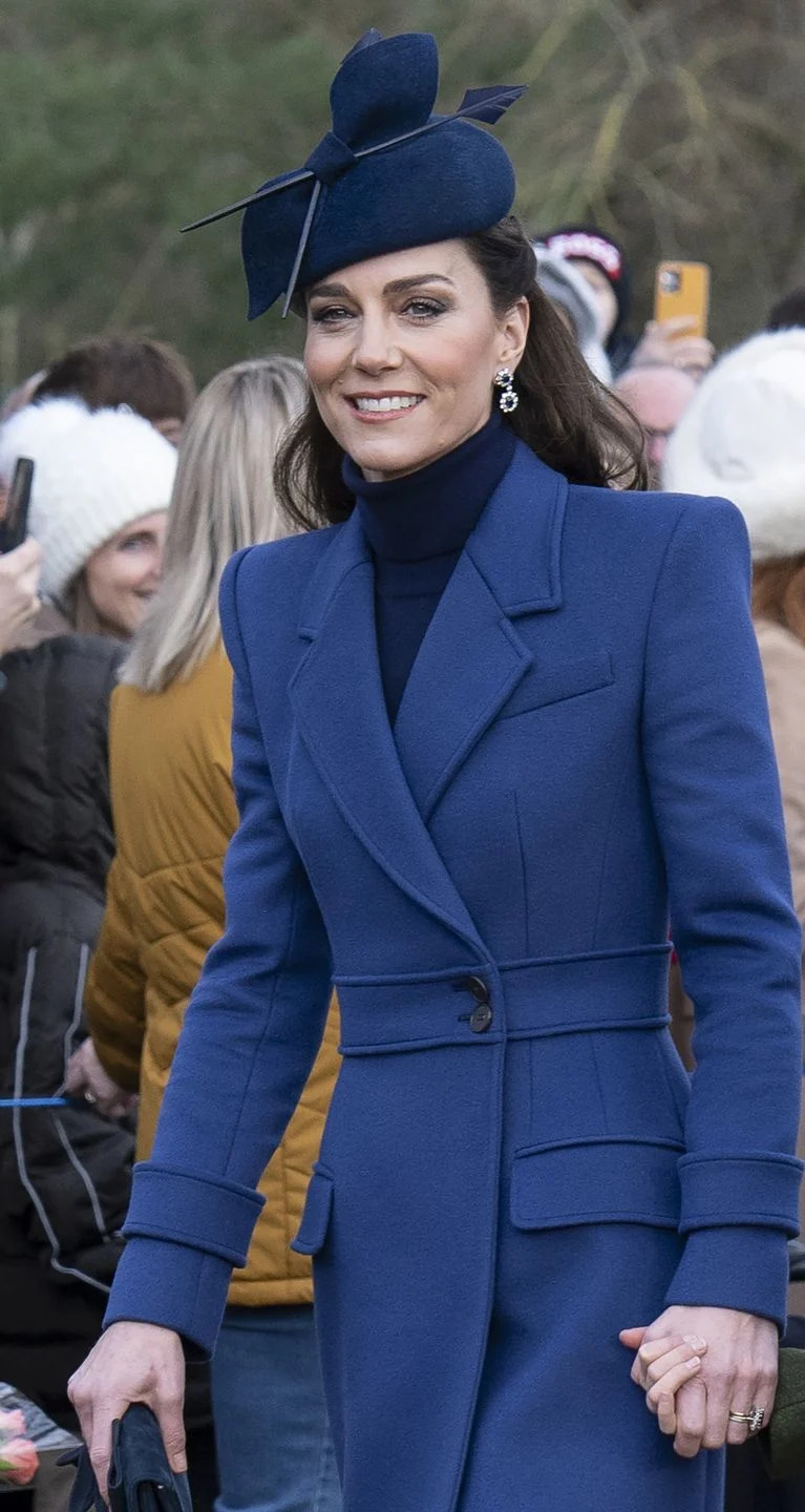 the british royal family attend the christmas morning service