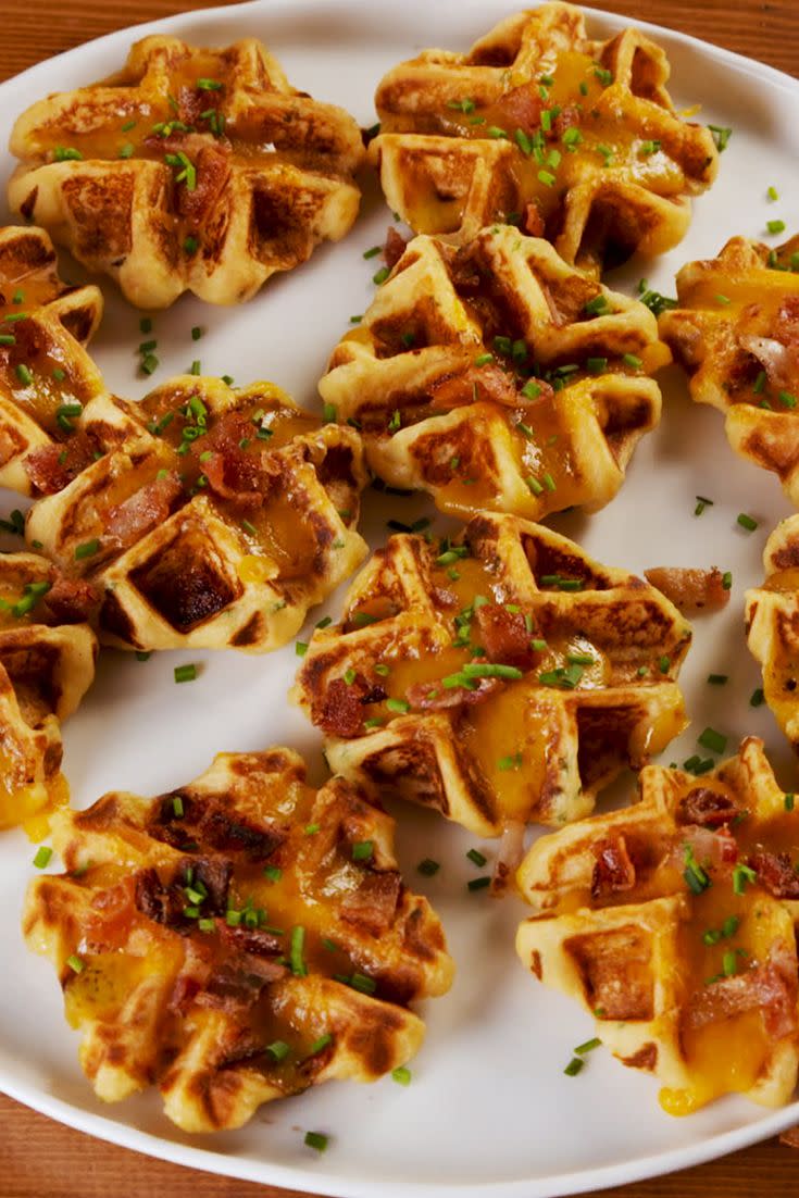 Mashed Potato Waffles