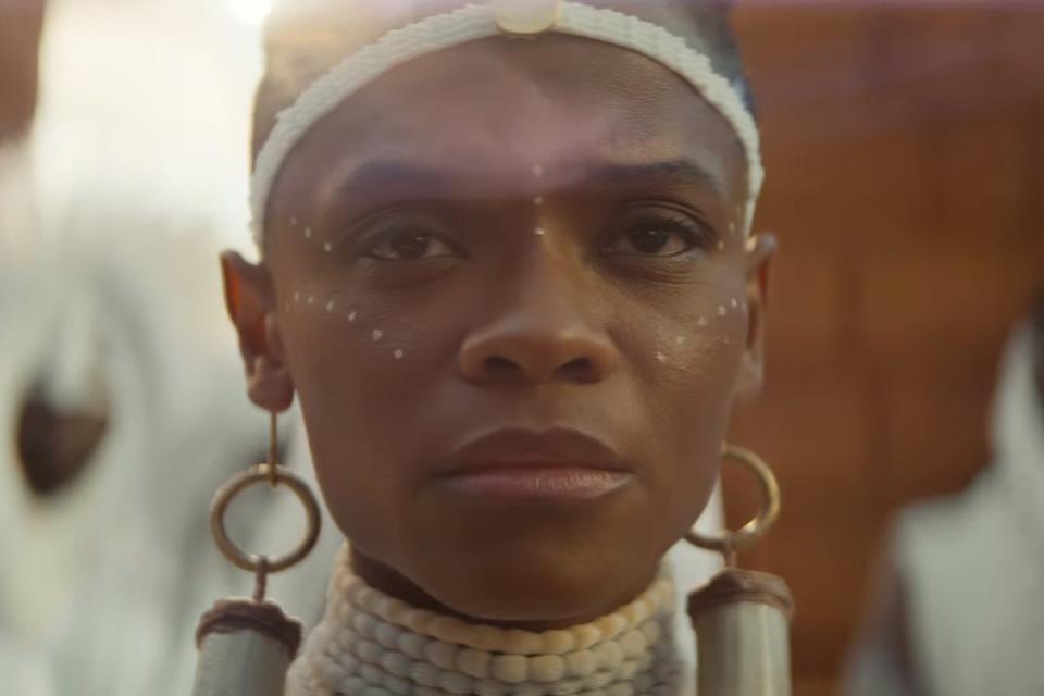 Grieving: Letitia Wright as Shuri (Marvel Studios’ Black Panther: Wakanda Forever | Official Trailer)