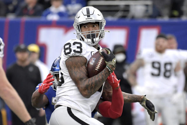 Raiders tight end Darren Waller discusses trade to New York Giants