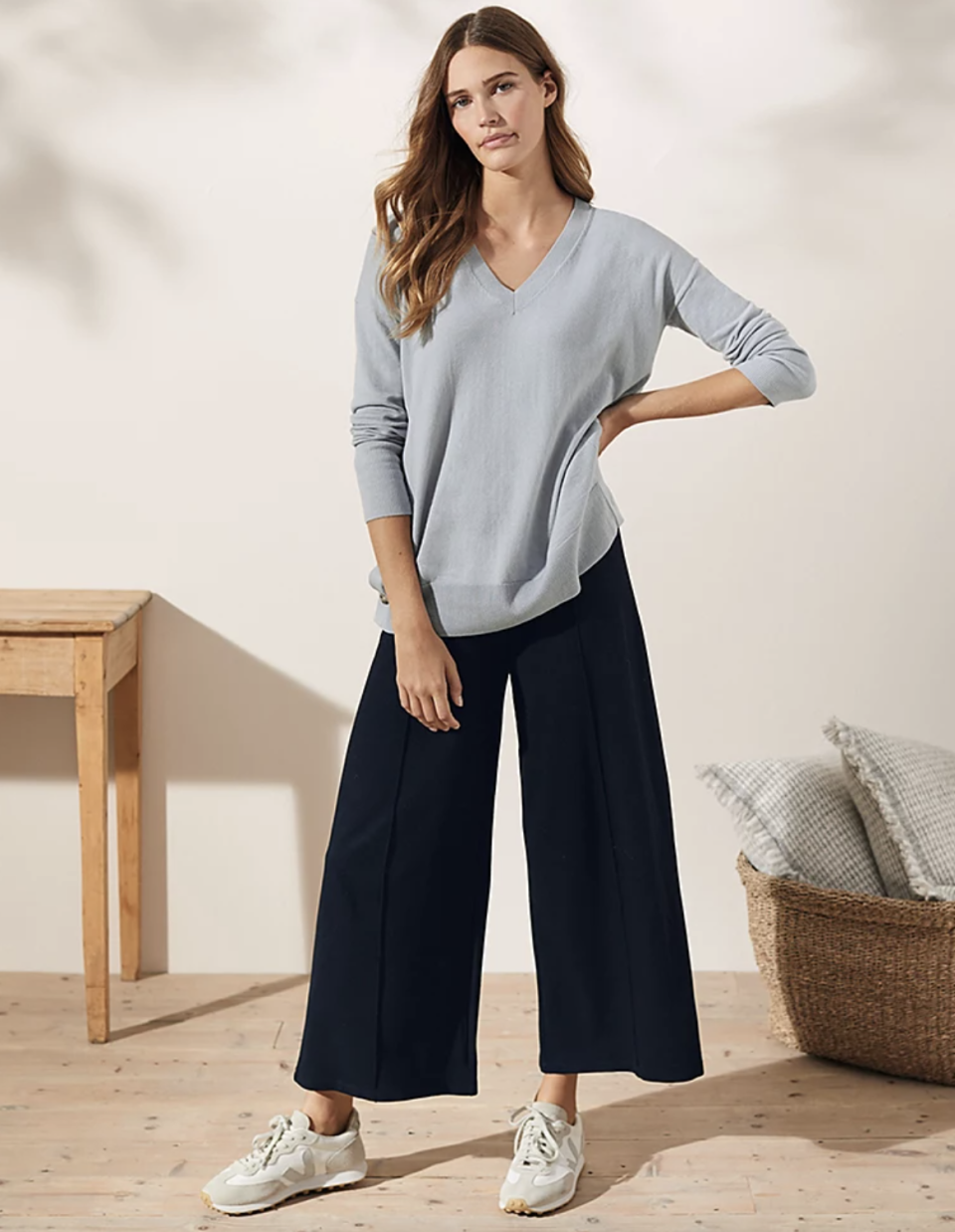 You can shop them in two versatile colours: black and navy. (The White Company)