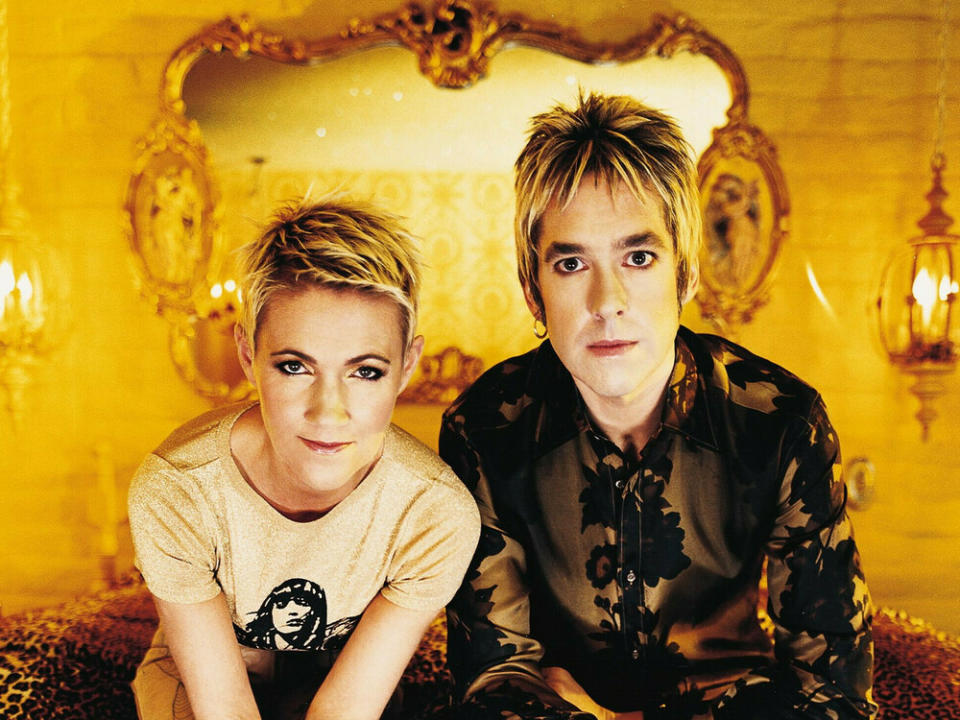 Die verstorbene Marie Fredriksson (l.) und Per Gessle in der Blüte ihres Schaffens. (Bild: Warner Music Europe)