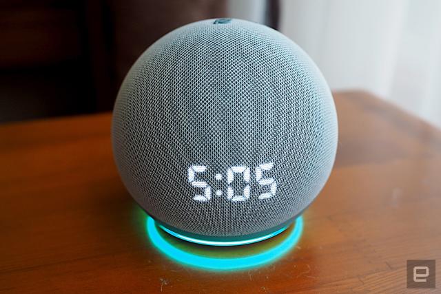 Echo Dot 5th-Generation smart speaker has a new internal