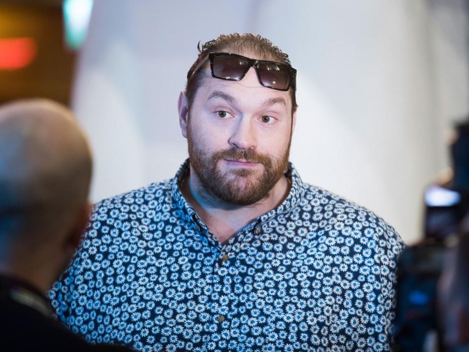 Tyson Fury will not receive licence back until doping case is finished, putting Anthony Joshua fight in doubt