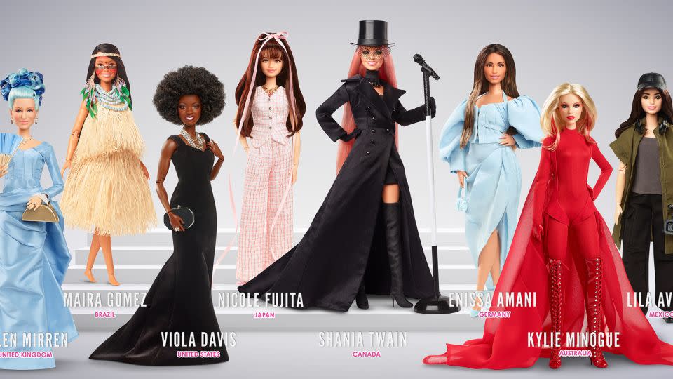 The new dolls were created to mark International Women's Day. - Mattel