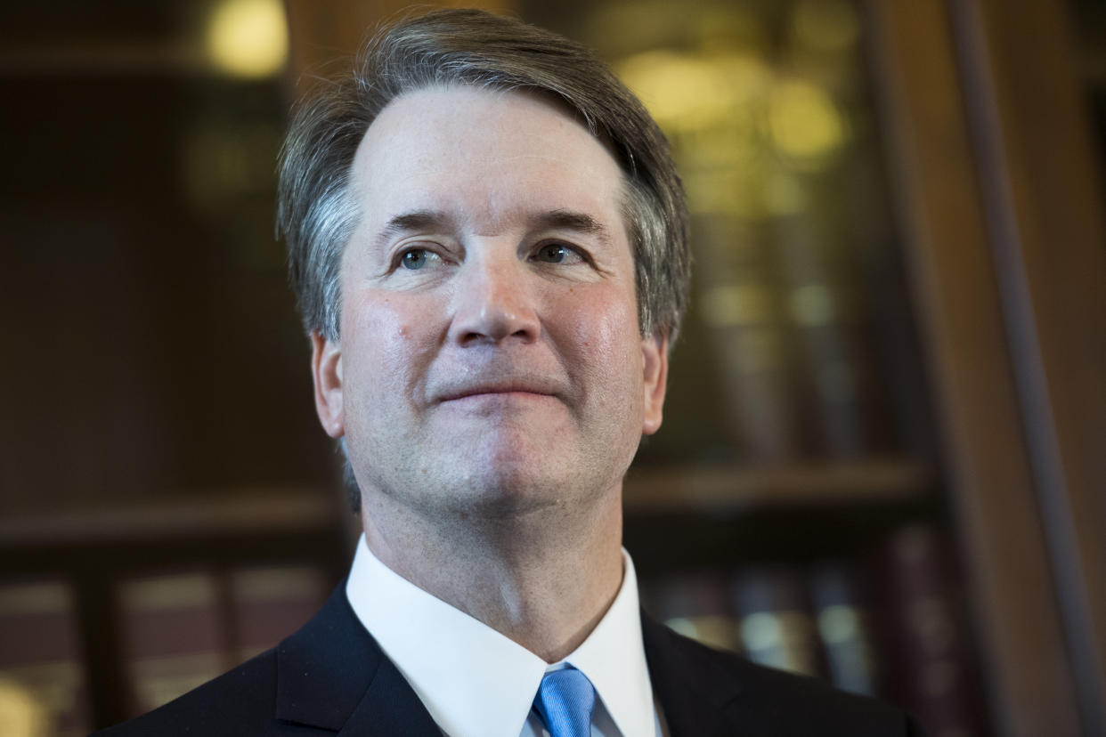 Confirmation hearings for Supreme Court nominee Brett Kavanaugh begin on Tuesday. (Photo: Tom Williams via Getty Images)