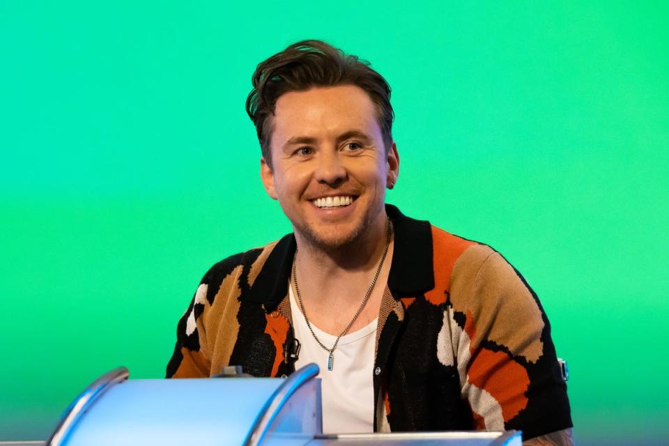 McFly’s Danny Jones on BBC’s Would I Lie To You? (BBC / Zeppotron / Brian Ritch)