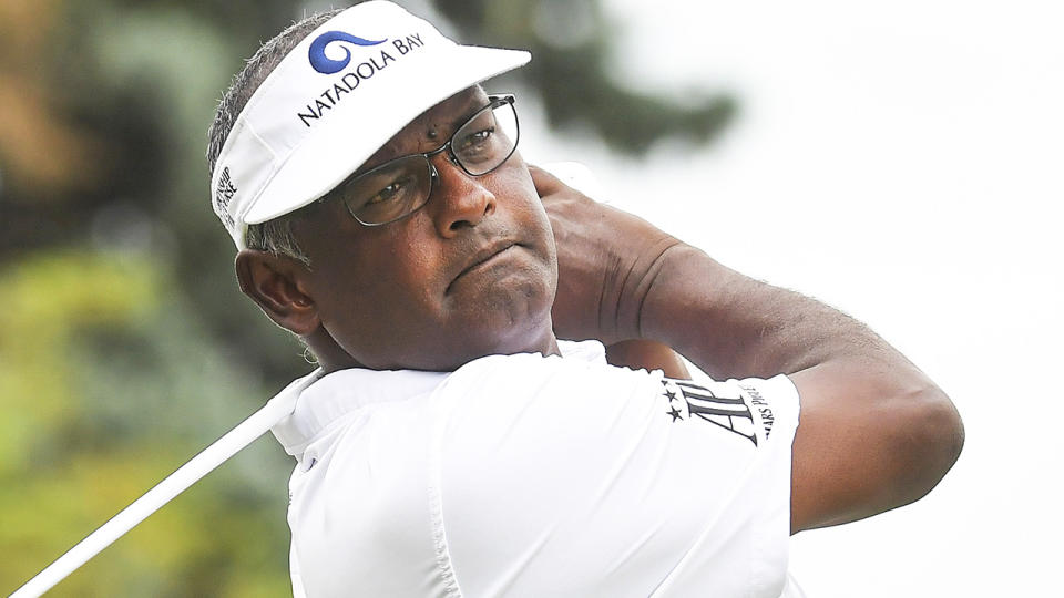 Three-time PGA champion Vijay Singh is pictured.