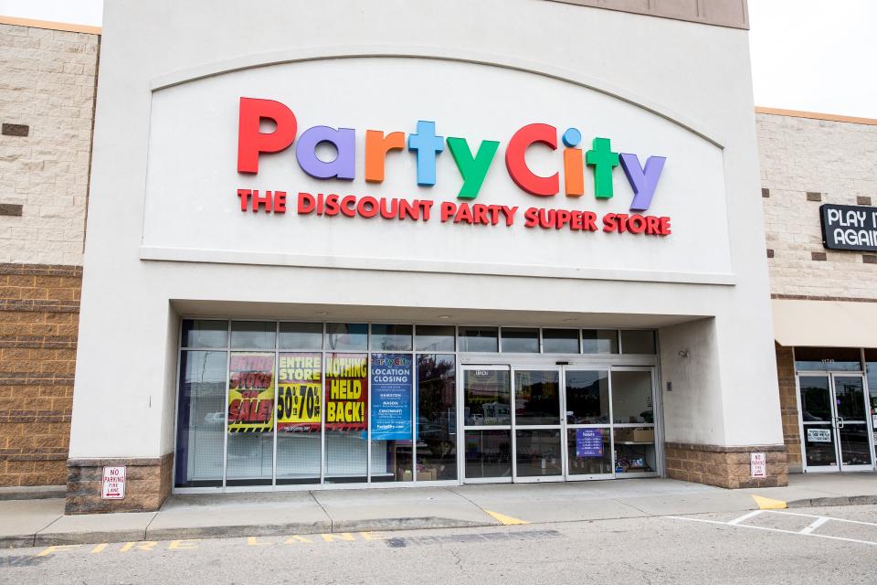 Party City location in Springdale is one of 45 stores closing. Party City says its closing stores due to a global helium shortage. Photo shot Friday May 10, 2019.